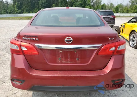 2017 Nissan Sentra S z USA, uszkodzony, nr VIN 3N1AB7AP1HL637855